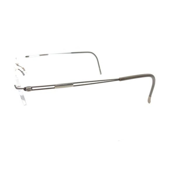 Silhouette Titanium Brown Rimless Eyeglasses Frames 19 140 Austria Men Women - Picture 7 of 13
